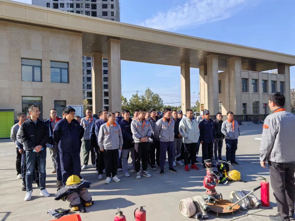 PA视讯药业2023年消防技术比武